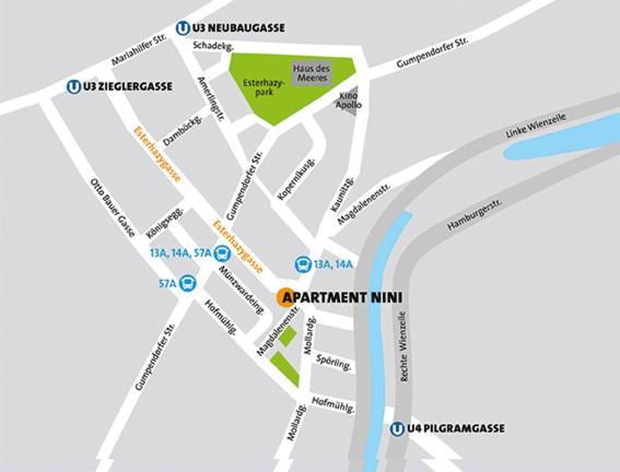 Apartment Nini فيينا المظهر الخارجي الصورة